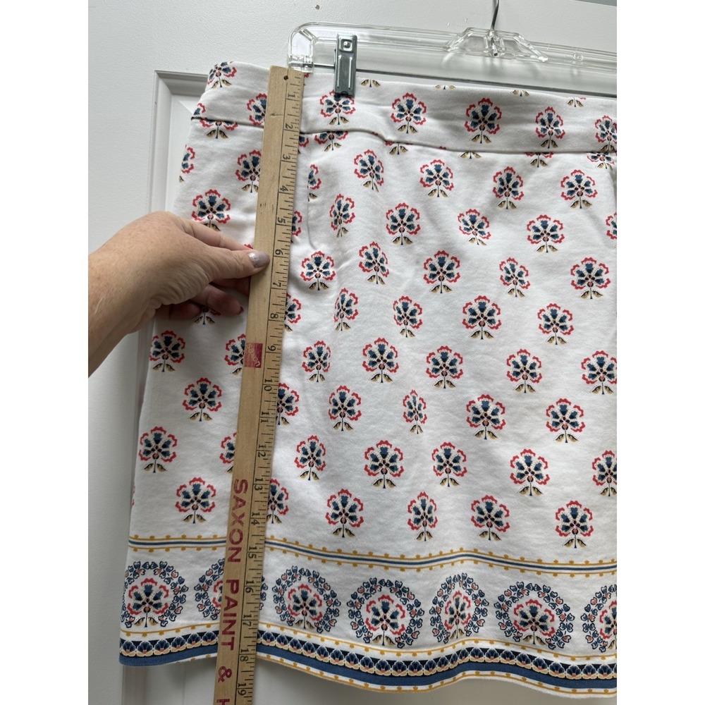 Croft & Barrow Skort - Skirt w/ Shorts Women's Size 18 Floral Print Classic Fit - Picture 8 of 11